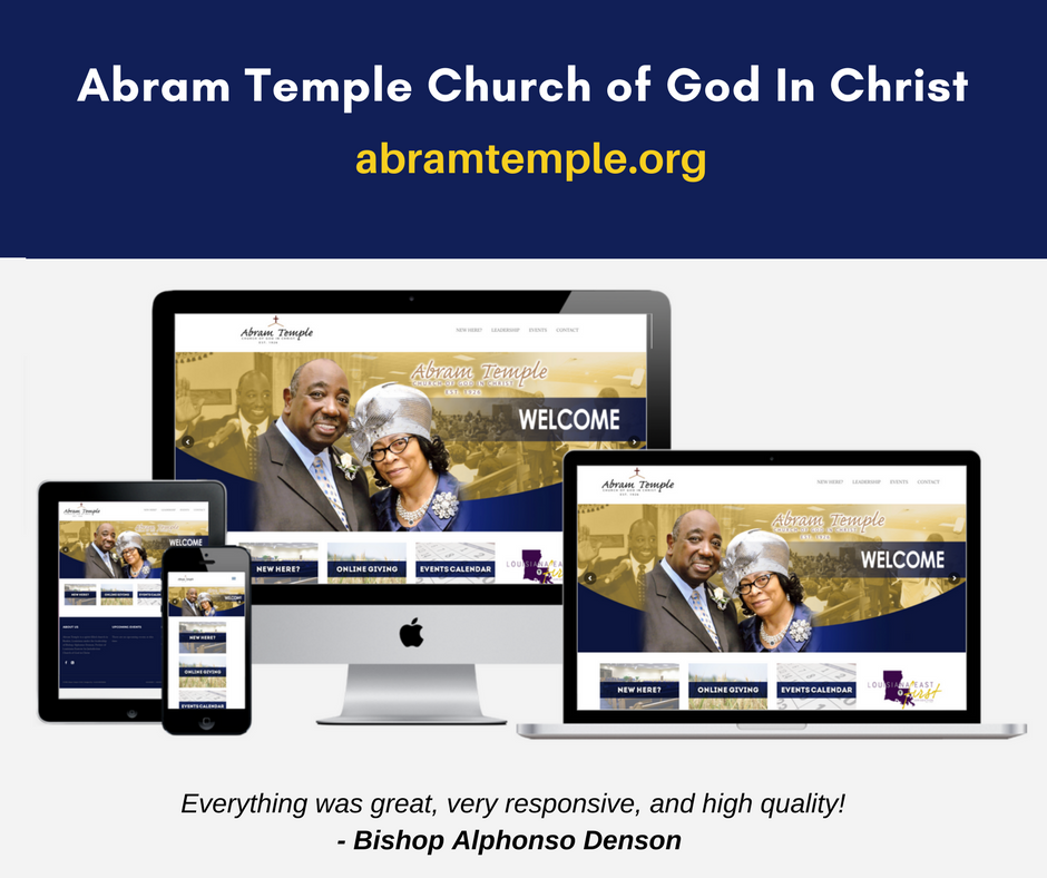 Abram Temple COGIC 
Bunkie, La 
